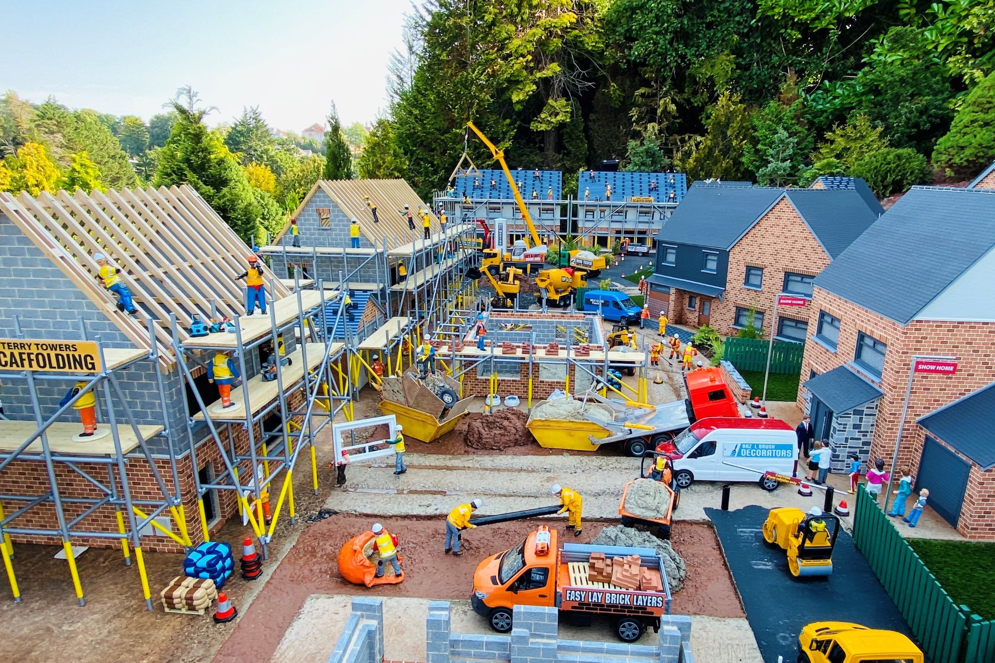 New Housing Estate in chaos