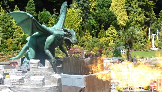 Fire-breathing dragon